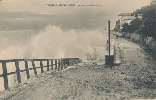 PC18796 Villerville sur Mer. Das zerlegte Meer. Nr. 7