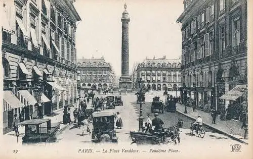 PC18926 Paris. Vendome Palace. Neurdein Nr. 29