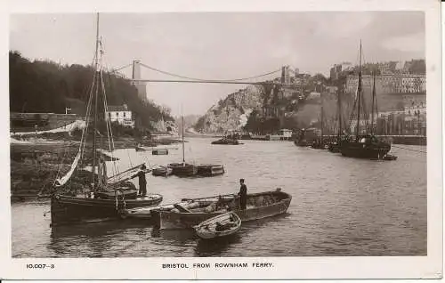 PC19946 Bristol von Rownham Ferry. Avonvale Serie. 1909