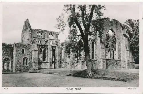 PC16574 Netley Abbey. Tuck. RP. 1953