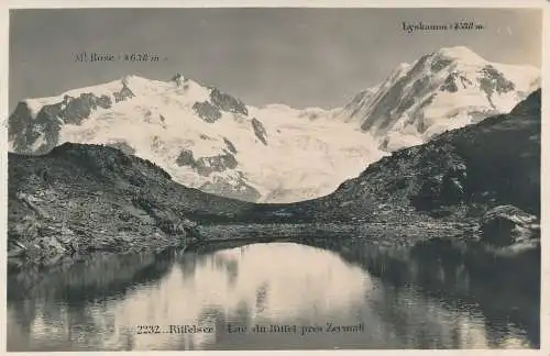 PC18977 Riffelsee. Lae du Riffel bei Zermatt