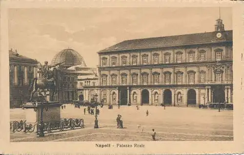 PC18897 Neapel. Königspalast. D.T