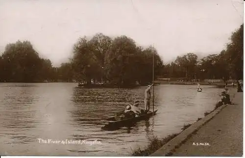 PC19898 Der Fluss und die Insel. Kingston