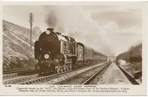 PC18378 S.R. Atlantic Coast Express. Wildt und Kray. RP. 1941