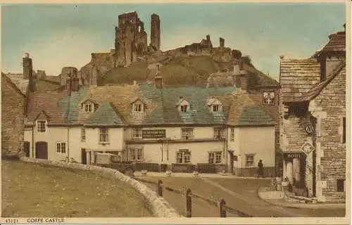 PC20068 Corfe Castle. Harvey Barton