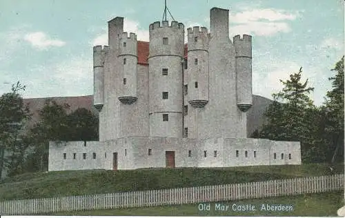 PC20233 Alte Meeresburg. Aberdeen. 1910