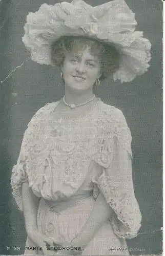 PC20248 Miss Marie Studholme. Johnston und Hoffmann. National. 1905