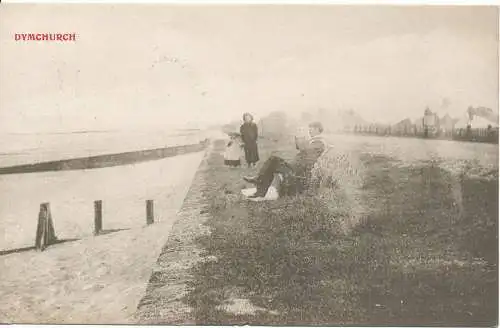 PC17761 Dymchurch. W. S. Paine. Hythe. 1906