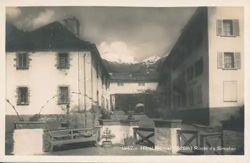 PC18983 Hotel Berisal. Route du Simplon