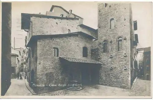 PC18543 Florenz. Casa degli Alighieri. 1952