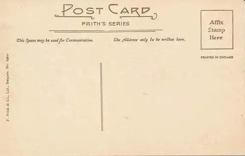 PC20926 Salcombe. Sunny Cove. Frith. Nr. 69810