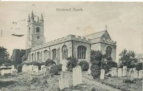 PC16861 Prittlewell Church. 1910