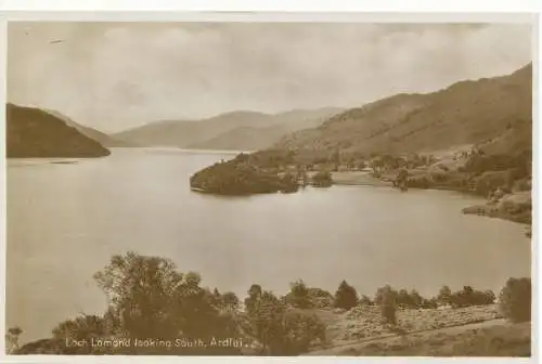 PC16485 Loch Lomond mit Blick nach Süden. Ardlui. RP