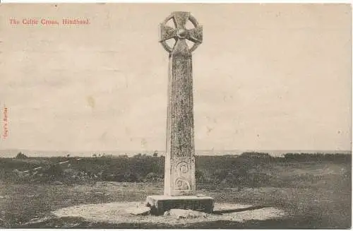 PC17515 Das keltische Kreuz. Hinterkopf. Inges-Serie. 1907