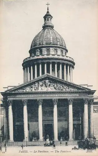 PC18918 Paris. Das Pantheon. Neurdein. Nr. 44