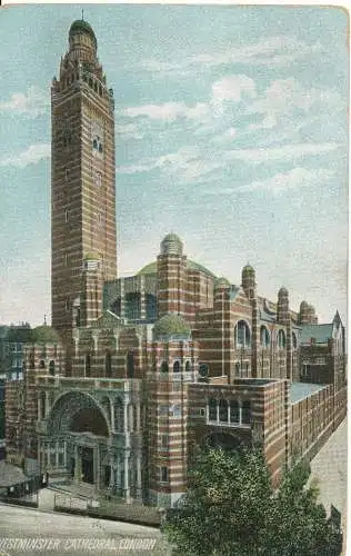 PC16891 Westminster Cathedral. London. P.P. und P. 1906