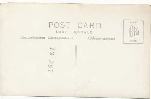 PC18568 alte Postkarte. Mann und Frau. RP