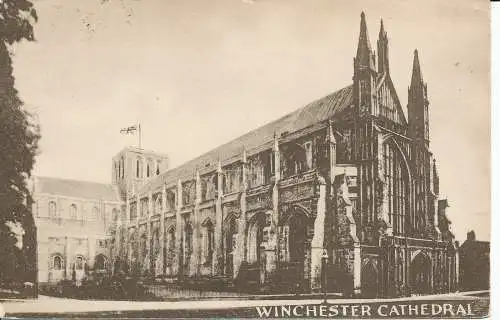 PC21087 Winchester Cathedral. Die Briten. 1928