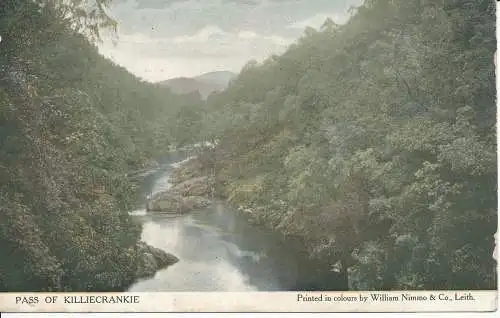 PC20523 Pass von Killiecrankie. William Nimmo. 1904