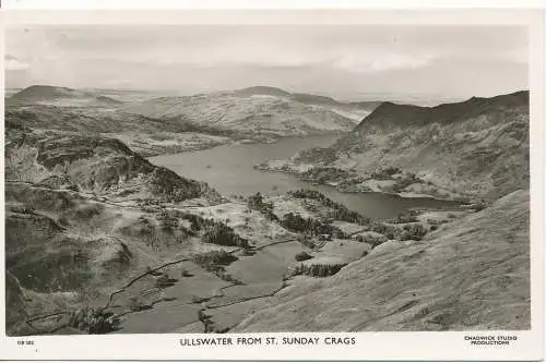 PC16627 Ullswater von St. Sunday Crags. Chadwick. RP