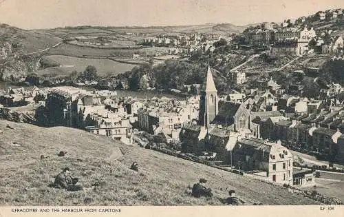 PC19980 Ilfracombe und der Hafen von Capstone. Jarrold