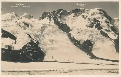 PC18979 Gornergletscher vom Gornergrat Ausgesehen