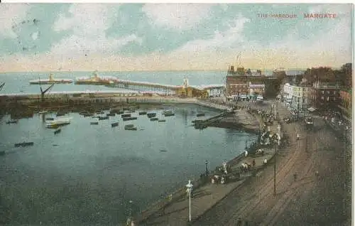 PC16942 Der Hafen. Margate. Thanet-Serie. 1909