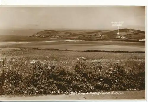 PC16657 Croyde Bay und Baggy Point. N. Devon. Sweetman. RP