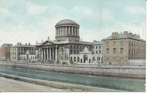 PC20414 Four Courts Dublin. R.W. Chas L. Reis. 1908