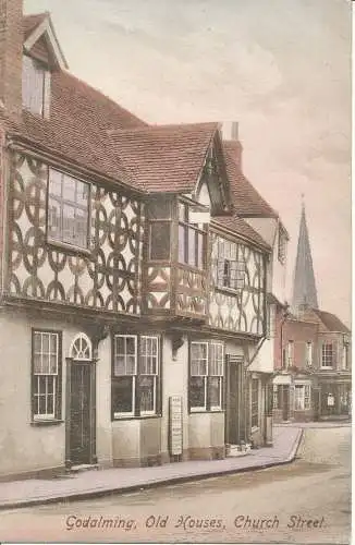 PC20010 Godalming. Alte Häuser. Church Street. Frith. Nr. 54684