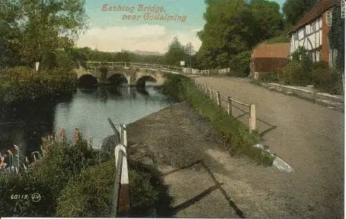 PC20045 Aushängebrücke. In der Nähe von Godalming. Valentinstag. Nr. 60115