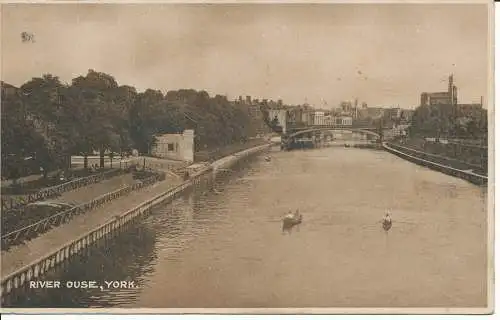 PC20738 River Ouse. York. Dennis. London und Scarbro. 1921