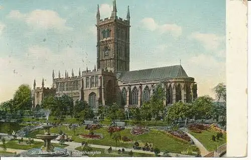 PC20394 Peterskirche. Wolverhampton. Spiegel. 1907