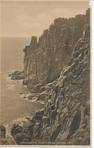 PC21251 Pardennic Point in der Nähe von Lands End. Valentinstag. Selectype. Nr. 79816