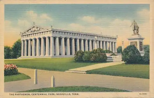 PC19086 Der Parthenon. Centennial Park. Nashville. Tenn