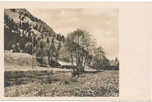 PC18435 alte Postkarte. Berg. RP