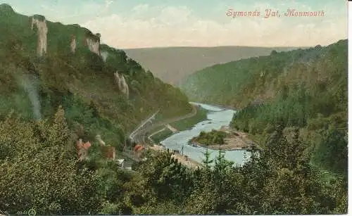 PC19890 Symonds Yat. Monmouth. Valentinstag. 1912