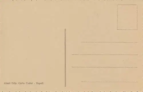 PC18900 Neapel. Palazzo Donn Anna und Posillipo. Carlo Cotini