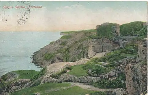 PC17084 Rufus Castle. Portland. Valentinstag. 1906