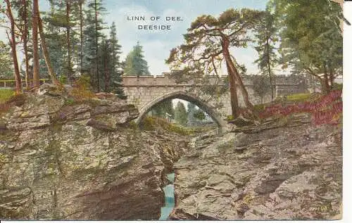 PC21138 Linn of Dee. Deeside. Valentinstag. Valesque. Nr. 0844. 1927