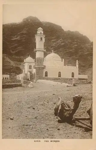 PC18607 Aden. Die Moschee. I. Benghiat