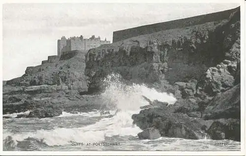 PC21277 Cliffs at Portstewart. Valentinstag. Silber. Nr. 25959