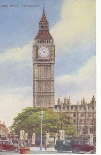 PC21486 Big Ben. London. D.F. und S. 1949