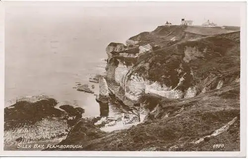 PC16754 Silex Bay. Flamborough. RP. R.A. Ltd 6970. 1953