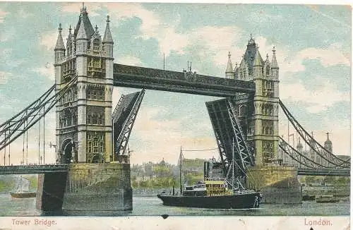 PC17902 Turmbrücke. London. 1906