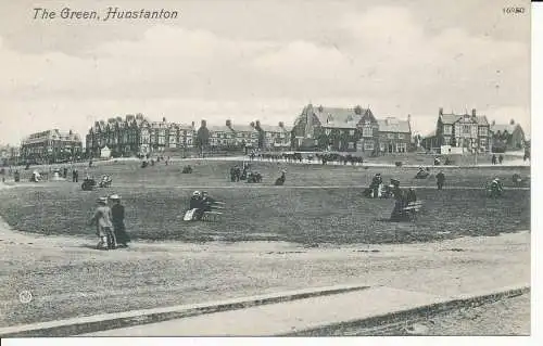 PC20350 The Green. Hunstanton. Valentinstag. Nr. 16950