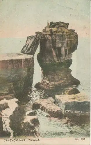 PC21906 The Pulpit Rock. Portland. J. Welch. 1906