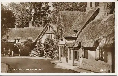 PC23346 Altes Dorf. Shanklin. I.O.W.-Nr. C 214. 1961