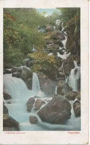 PC23431 Lodore Falls. 1909