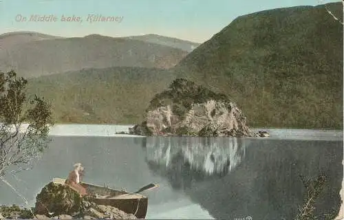 PC21951 am mittleren See. Killarney. 1908